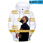 Aikooki Hot Sale US rapper nipsey hussle 3D Hoodies Men/Women Autumn Popular Hip Hop Hoodie Casual Men's Sweatshirts Top