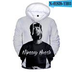 Aikooki Hot Sale US rapper nipsey hussle 3D Hoodies Men/Women Autumn Popular Hip Hop Hoodie Casual Men's Sweatshirts Top