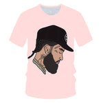 Rapper Nipsey Hussle 3D Printed T Shirt Summer Men Women harajuku T-shirt oversized Tshirt Hip hop Teenager Tee Short Sleeve
