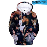 Salute Nipsey Hussle 3D Hoodies Men/Women Fashion Casual Sweatshirt Harajuku Hip Hop Hoodie Print Nipsey Hussle Pullovers Hoody