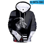 Salute Nipsey Hussle 3D Hoodies Men/Women Fashion Casual Sweatshirt Harajuku Hip Hop Hoodie Print Nipsey Hussle Pullovers Hoody