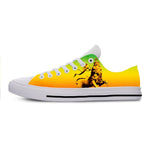 Flag of Ethiopia lion of judah rasta Cool Fashion Casual Canvas Shoes Low Top Lightweight Breathable 3D Print women Men Sneakers