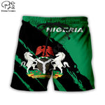 Men Summer Aithiops Ethiopia flag Casual Shorts 3d Printed Quick Dry Funny Board Shorts Elastic Waist drop shipping