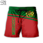 Men Summer Aithiops Ethiopia flag Casual Shorts 3d Printed Quick Dry Funny Board Shorts Elastic Waist drop shipping