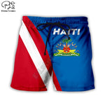 Men Summer Aithiops Ethiopia flag Casual Shorts 3d Printed Quick Dry Funny Board Shorts Elastic Waist drop shipping