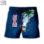 Men Summer Aithiops Ethiopia flag Casual Shorts 3d Printed Quick Dry Funny Board Shorts Elastic Waist drop shipping