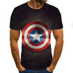 T-shirt latest explosive clothing T-shirt national flag top 3D printing fashion short-sleeved round neck shirt fashion street hi