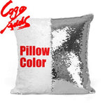 Ethiopia Personalized custom picture pillow cover，home pillow reversible mermaid sequin pillow case cover