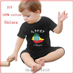 New Style Ethiopia Design Map Be a Nomad Travel the World white printed Baby Bodysuits Newborn Toddler Kids Clothes Jumpsuit
