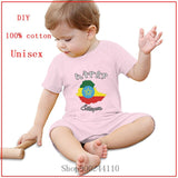 New Style Ethiopia Design Map Be a Nomad Travel the World white printed Baby Bodysuits Newborn Toddler Kids Clothes Jumpsuit