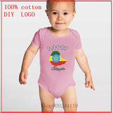 New Style Ethiopia Design Map Be a Nomad Travel the World white printed Baby Bodysuits Newborn Toddler Kids Clothes Jumpsuit