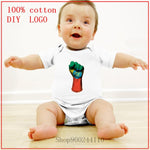 Newborn rompers Baby Clothes Cotton Flag of Ethiopia on a Raised Clenched Fist Newborn Short Sleeve Bodysuits Baby Boy Clothes