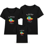 Ethiopia Design Map Be a Nomad Travel the World white parent-child outfit girls clothes boys t shirts boys clothes kid clothes
