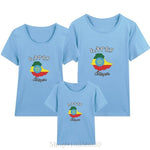 Ethiopia Design Map Be a Nomad Travel the World white parent-child outfit girls clothes boys t shirts boys clothes kid clothes
