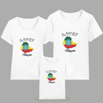 Ethiopia Design Map Be a Nomad Travel the World white parent-child outfit girls clothes boys t shirts boys clothes kid clothes