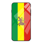 Tempered Glass For Samsung A20 50 70 M20 30 S7 S8 S9 S10 LITE Edge PLUS NOTE Ethiopia Flag Coat Of Arms Soft TPU Phone Cases