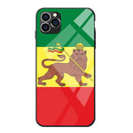 Tempered Glass For Samsung A20 50 70 M20 30 S7 S8 S9 S10 LITE Edge PLUS NOTE Ethiopia Flag Coat Of Arms Soft TPU Phone Cases