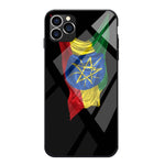 Tempered Glass For Samsung A20 50 70 M20 30 S7 S8 S9 S10 LITE Edge PLUS NOTE Ethiopia Flag Coat Of Arms Soft TPU Phone Cases