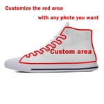 Flag of Ethiopia lion of judah rasta Reggae Cool Casual Canvas Shoes High Top Lightweight Breathable 3D Print Men women Sneakers