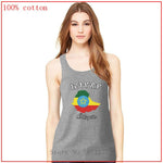 Ethiopia Design Map. Be a Nomad. Travel the World white tank top tank top TShirt tank top women clothes summer tops omighty top