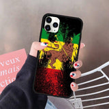 Retro Ethiopia flag Phone Case Rubber for iPhone 11 pro XS MAX 8 7 6 6S Plus X 5S SE 2020 XR case