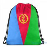 Funny Graphic print Eritrea Flag Banner USB Charge Backpack men School bags Women bag Travel laptop bag