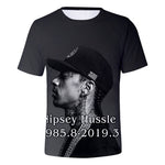 Men/Women New men's spring and summer Rapper O-neck Tops t-shirt 3D printed boys summer T-shirts free delivery