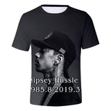 Men/Women New men's spring and summer Rapper O-neck Tops t-shirt 3D printed boys summer T-shirts free delivery