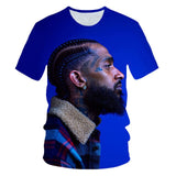Men/Women New men's spring and summer Rapper O-neck Tops t-shirt 3D printed boys summer T-shirts free delivery