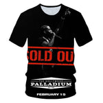 Men/Women New men's spring and summer Rapper O-neck Tops t-shirt 3D printed boys summer T-shirts free delivery