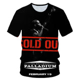 Men/Women New men's spring and summer Rapper O-neck Tops t-shirt 3D printed boys summer T-shirts free delivery