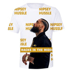 Men/Women New men's spring and summer Rapper O-neck Tops t-shirt 3D printed boys summer T-shirts free delivery