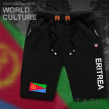 MEAZA SPECIAL - Eritrea Eritrean mens shorts beach man men's board shorts flag workout zipper pocket sweat bodybuilding 2017 cotton brand ERI ER