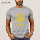 La Maxpa Customize New Style men's t shirt ethiopia lion of judah t-shirt Spring Standard mens tee shirt streetwear Pop Top Tee