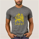 La Maxpa Customize New Style men's t shirt ethiopia lion of judah t-shirt Spring Standard mens tee shirt streetwear Pop Top Tee
