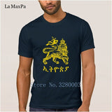 La Maxpa Customize New Style men's t shirt ethiopia lion of judah t-shirt Spring Standard mens tee shirt streetwear Pop Top Tee