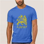 La Maxpa Customize New Style men's t shirt ethiopia lion of judah t-shirt Spring Standard mens tee shirt streetwear Pop Top Tee