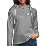 Unisex Lightweight Terry Hoodie - heather gray