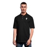 Grapevine Marketing | Men's Pique Polo Shirt - black