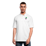 Grapevine Marketing | Men's Pique Polo Shirt - white